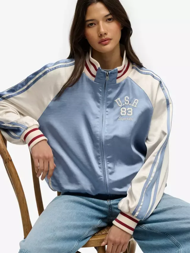 Спортивная куртка Suika, цвет Приливный синий Superdry — фото 4