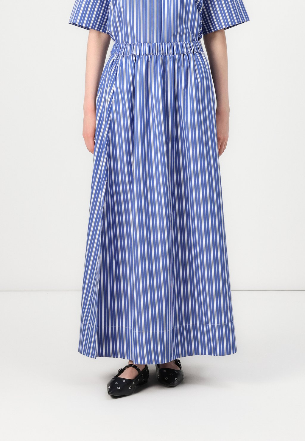 

Юбка макси SLFFIA STRIPED SKIRT Selected Femme, синий