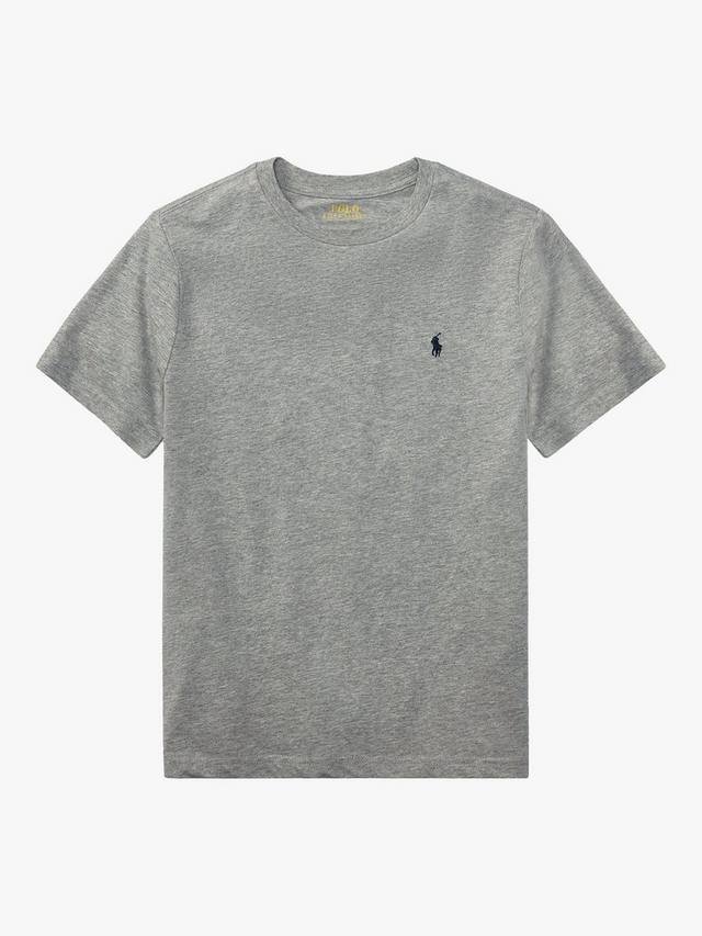 

Детская поло футболка с коротким рукавом из хлопка Ralph Lauren, Grey