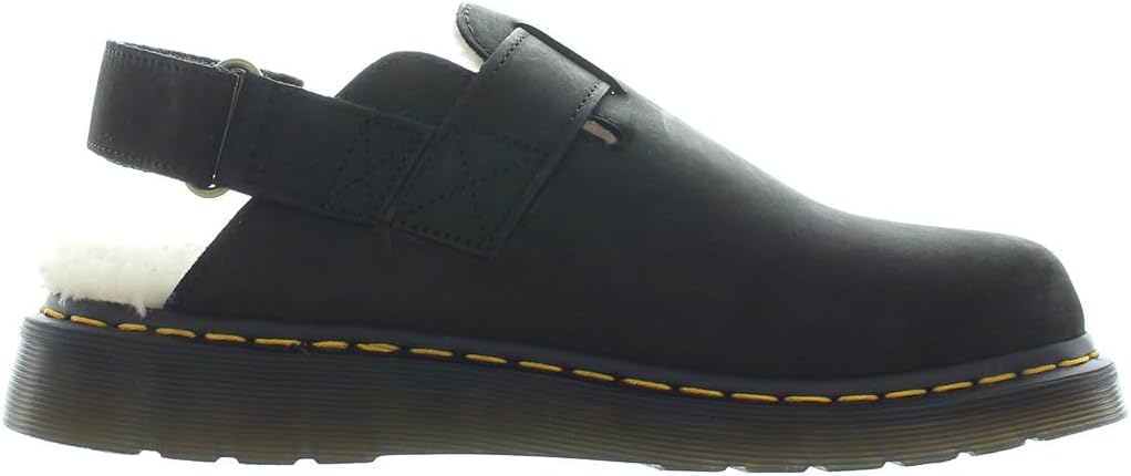 Dr. Martens мужские Jorge II замшевые шлепанцы, Black — фото 3