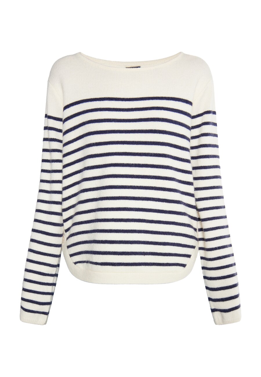 

Тонкий вязаный свитер DreiMaster Maritim Sweater, белый