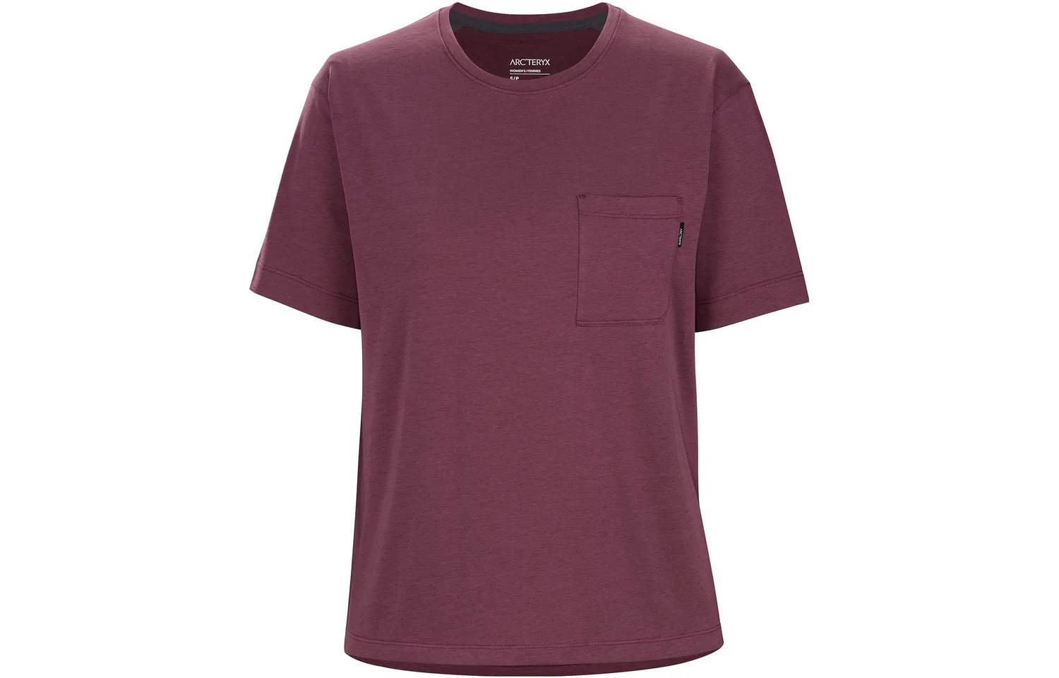 Футболка для бега женская Arcteryx, Jupiter Purple/Jupiter