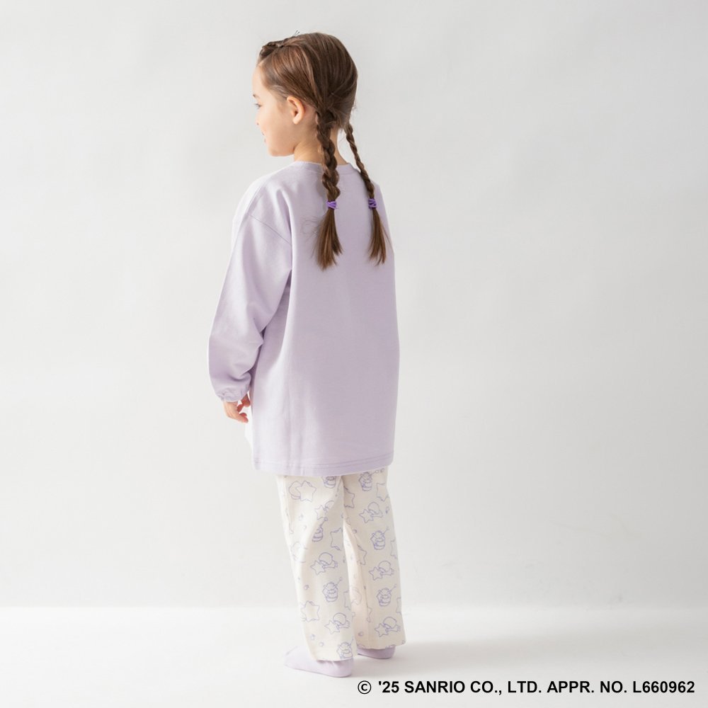 Домашняя одежда с длинными рукавами для детей Branshes, 46_Purple_Little Twin Stars
