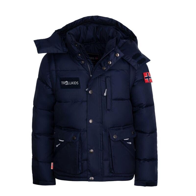 

Детская куртка-парка на молнии Holmdalen XT Navy Blue TROLLKIDS, цвет blau