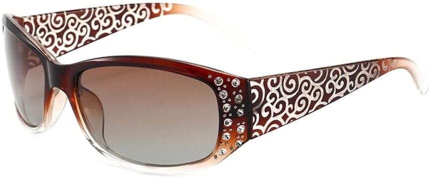 

Женские поляризованные солнцезащитные очки MUTYNE, солнцезащитные очки со стразами, очки для вождения, путешествий и активного отдыха, защита от ультрафиолета UV400, 1