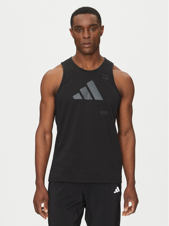 

Майка-Топ стандартного кроя All-Gym Category Graphic JD1839 Adidas, черный