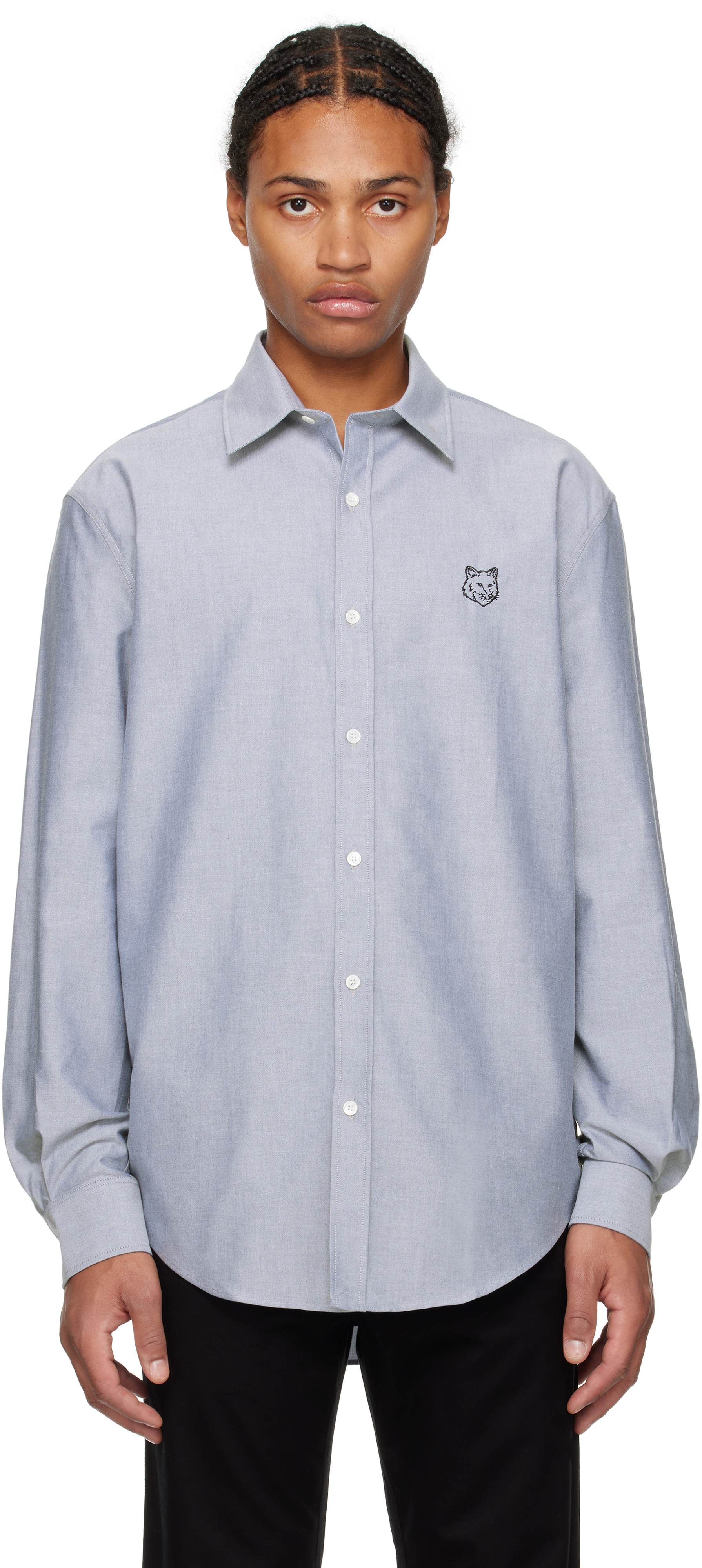 

Футболка Contour Fox Head для скейтбординга Maison Kitsune