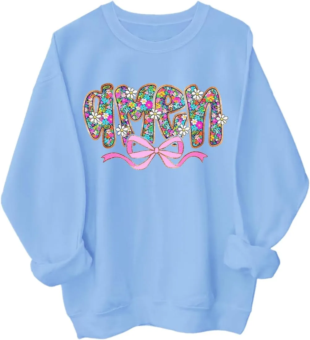 

Amen Floral Unisex худи с длинным рукавом