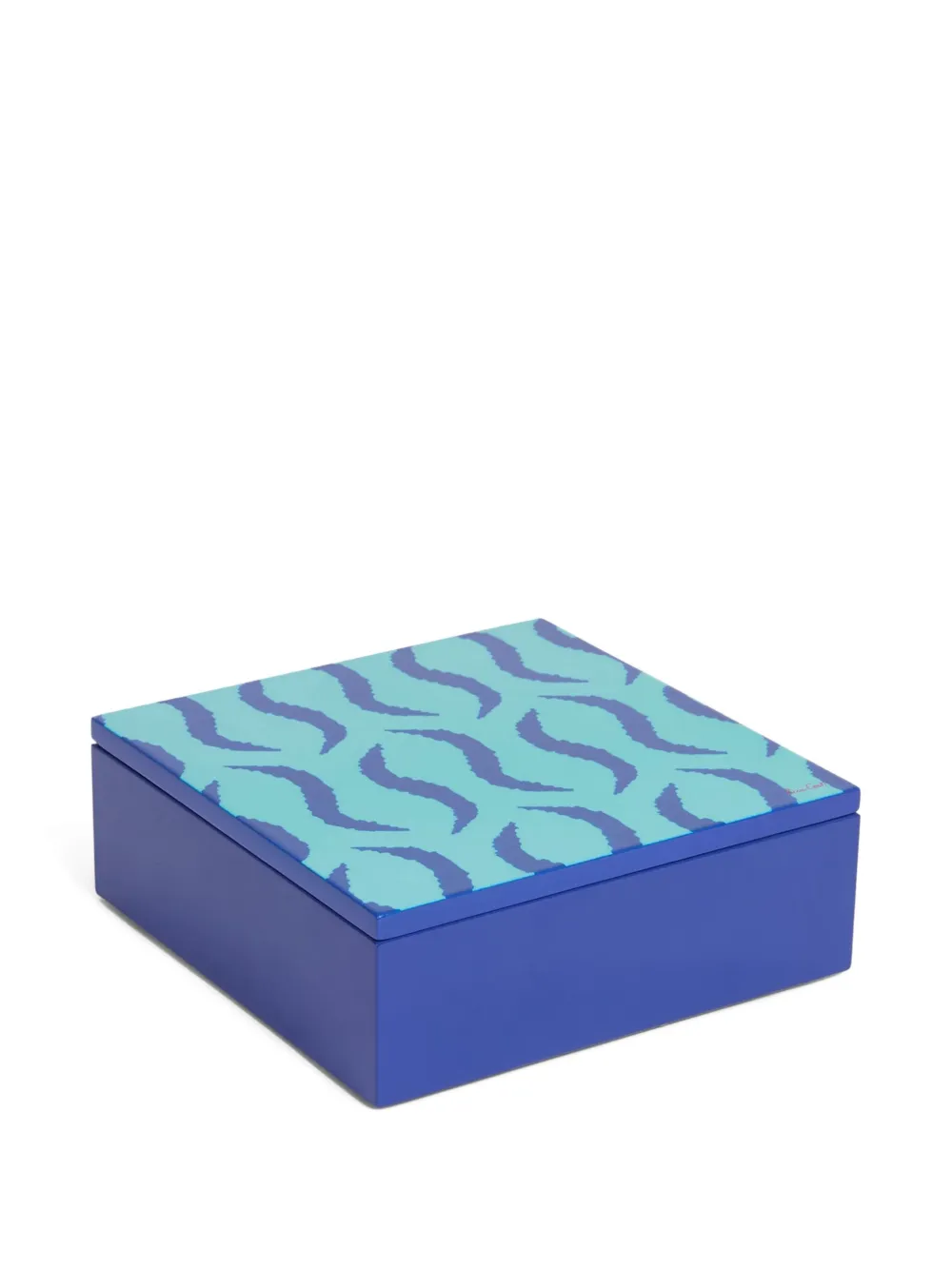 

Коробка с графичным принтом Lisa Corti, синий