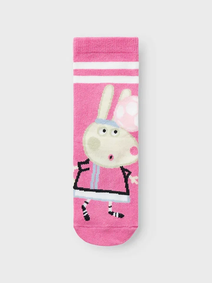 Носки 3-парный набор Peppa Name it, темно-синий/розовый/розовый — фото 3