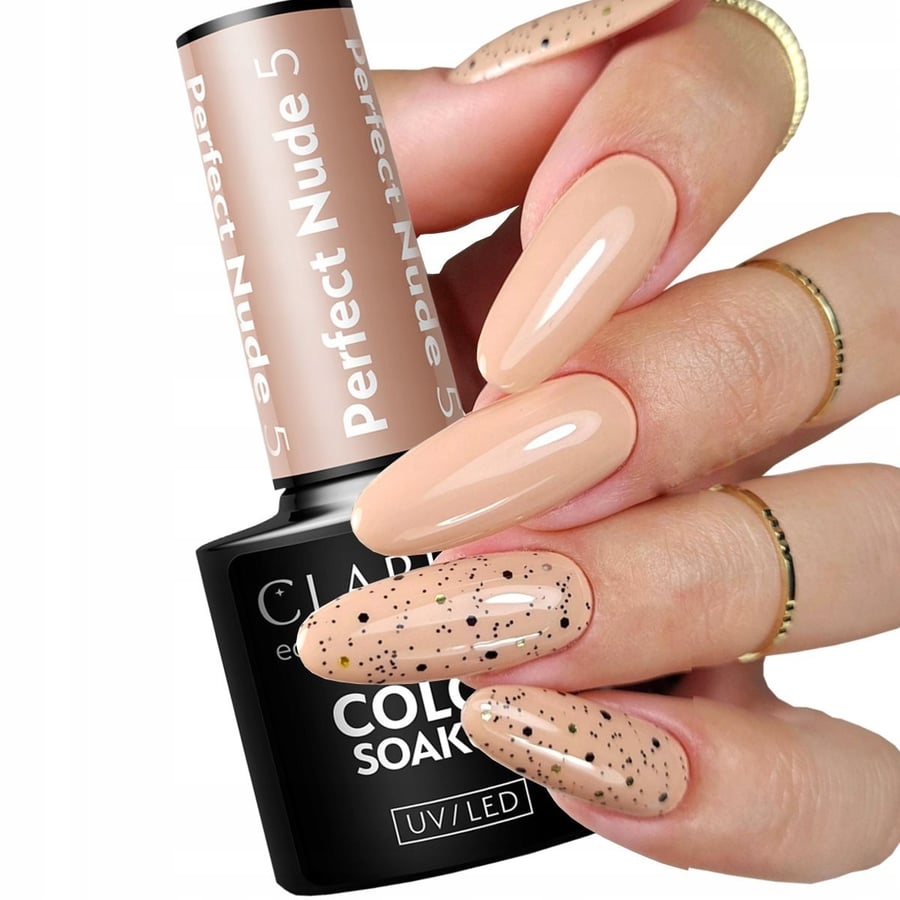 

Claresa Perfect Nude 5 Hybrid Nail Polish Hybrid Sand Beige 5 мл Puderek