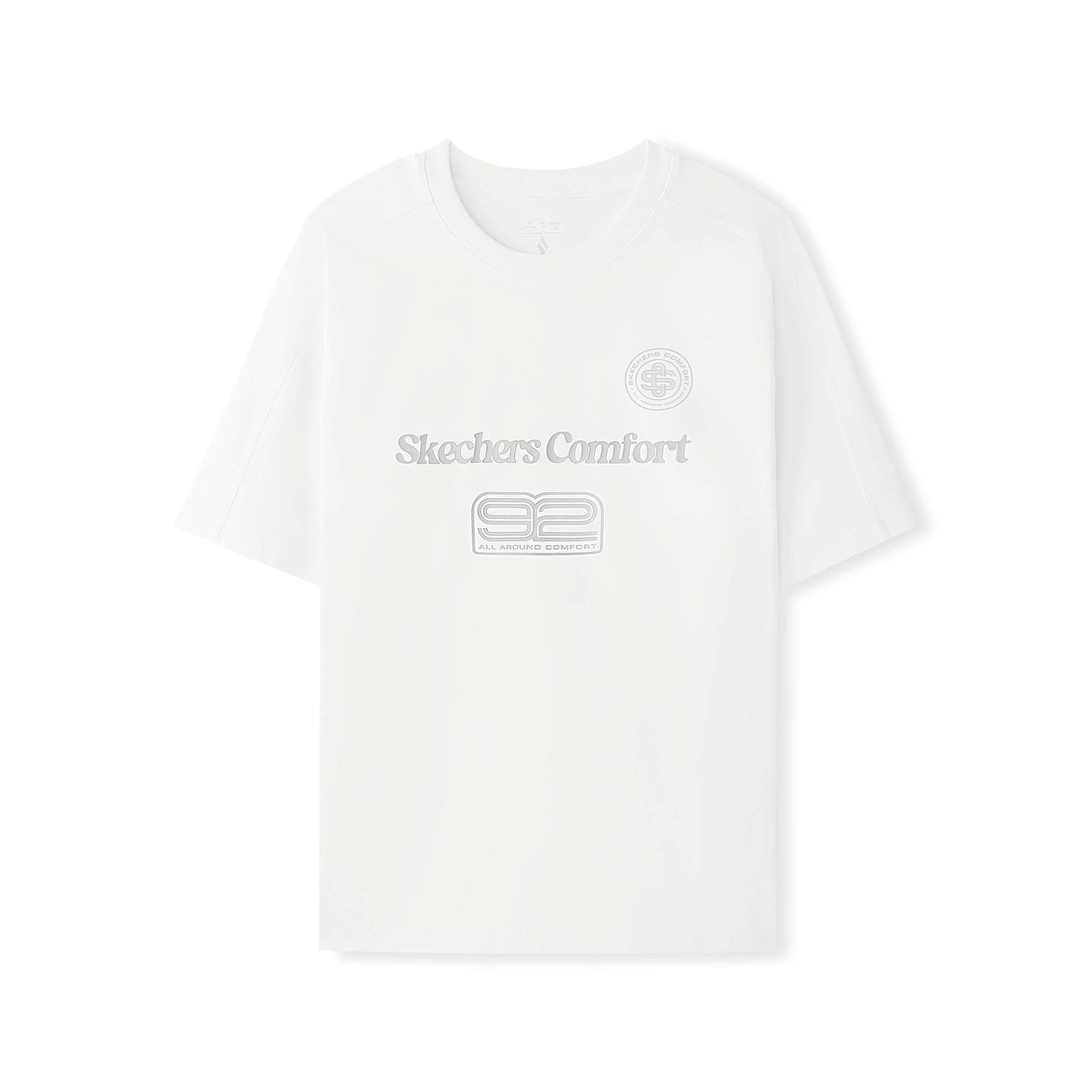 

Skechers Футболка GODRI Unisex ярко-белая, Белый, Skechers Футболка GODRI Unisex ярко-белая