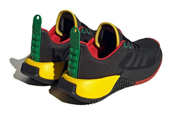Кроссовки спортивные ДНК x лего Adidas, черный — фото 4