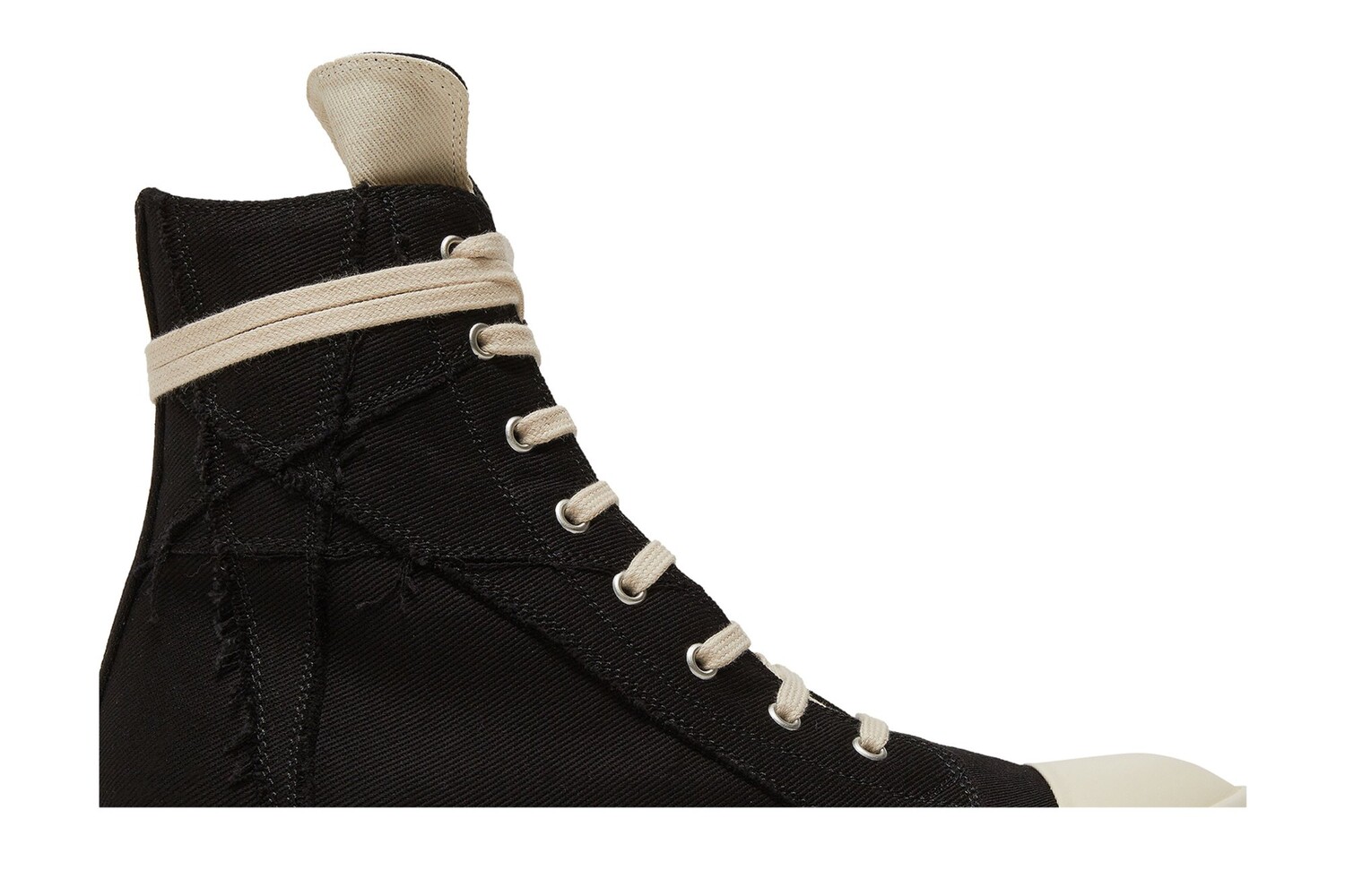 Высокие кроссовки Rick Owens DRKSHDW Strobe Cotton Denim Penta 