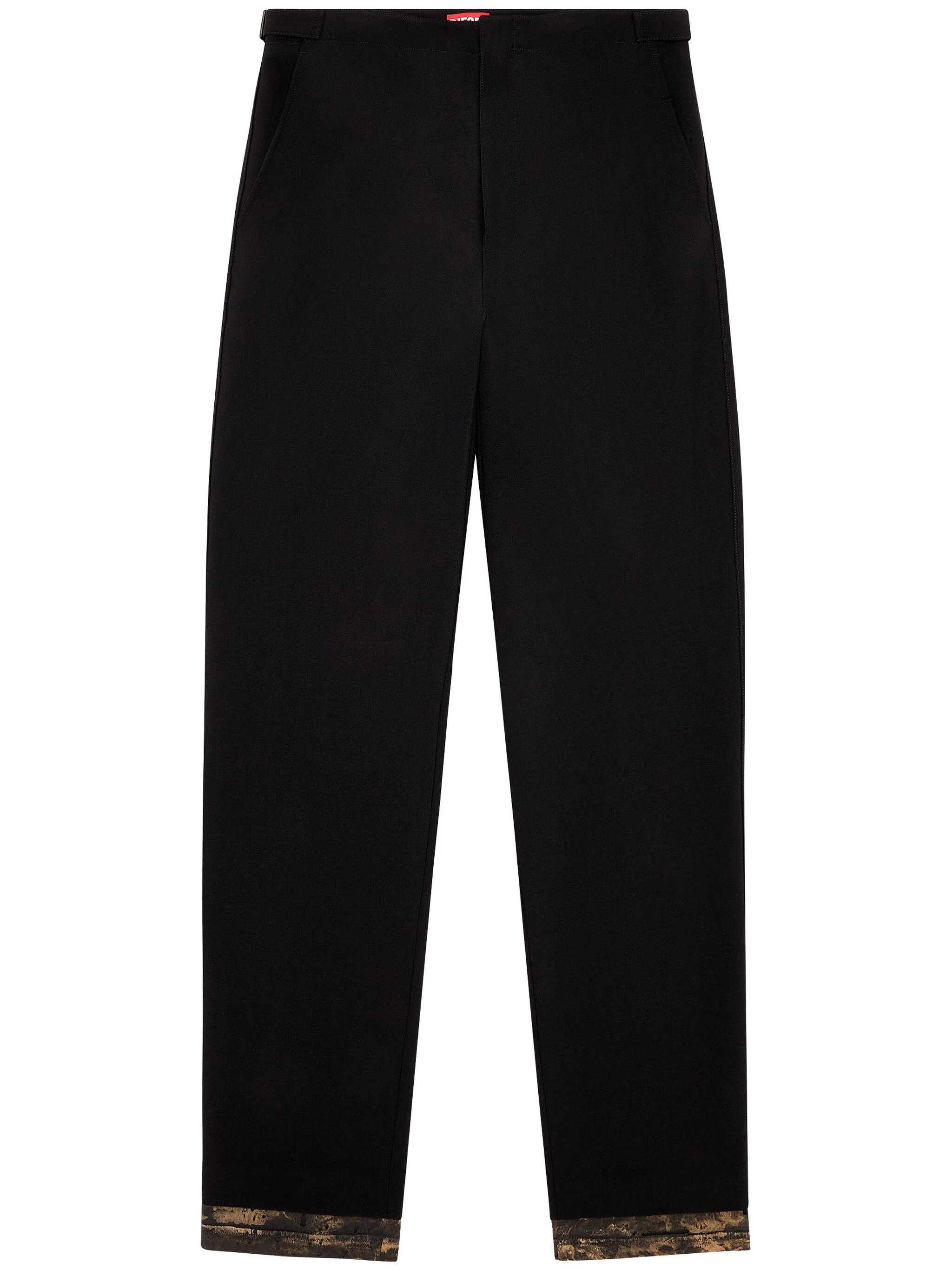 

Прямые брюки P-Lewit Diesel, черный