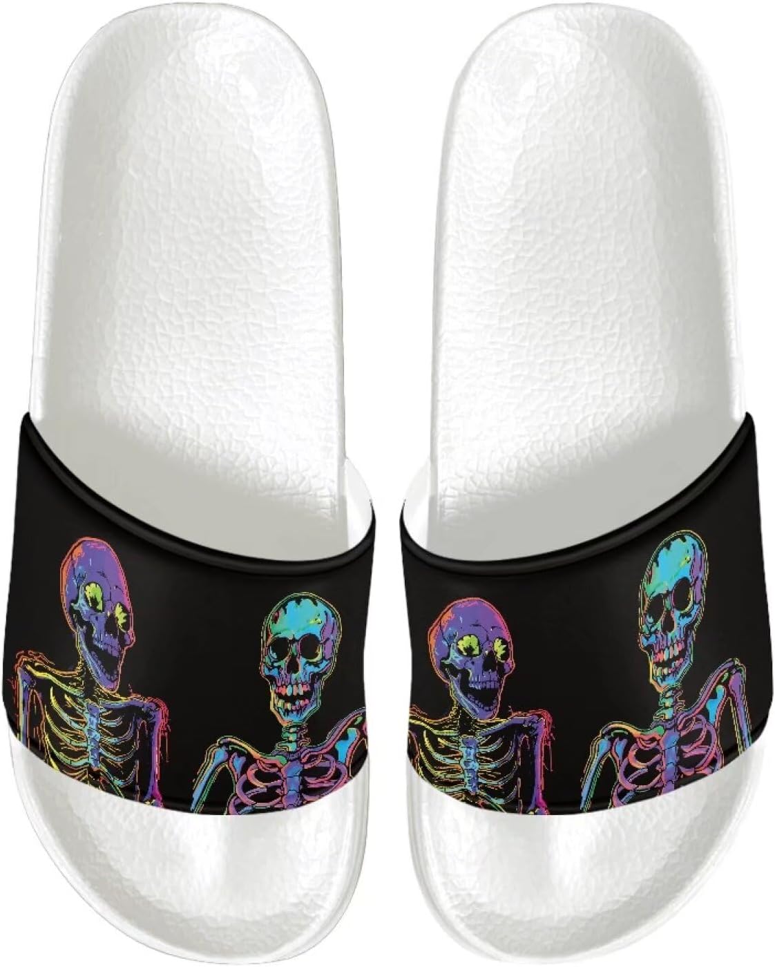 

Мужские шлепанцы Pugasmiru, сандалии с нескользящей подошвой для душа и дома (белая подошва)