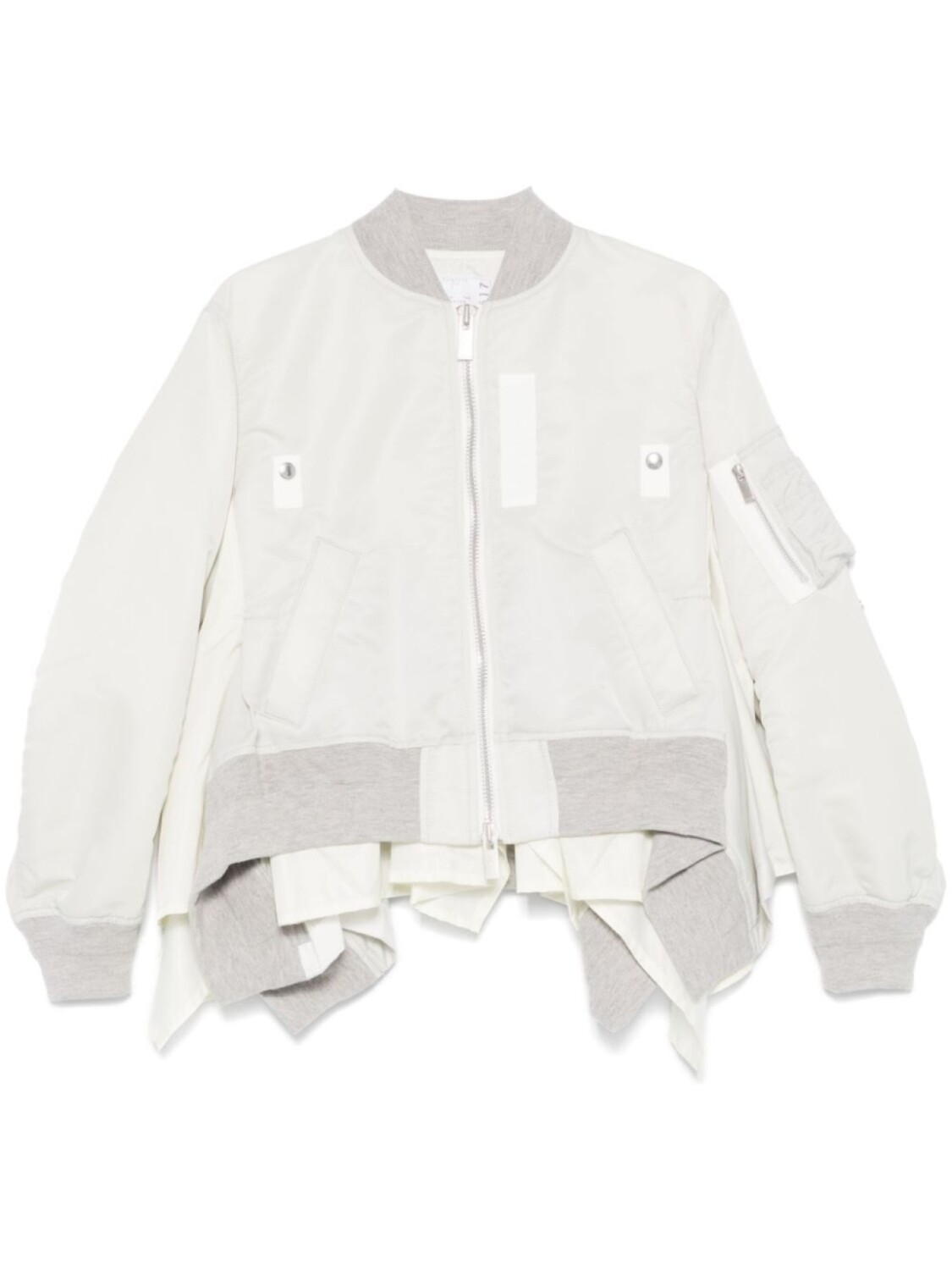 

Многослойная куртка-бомбер Sacai, серый