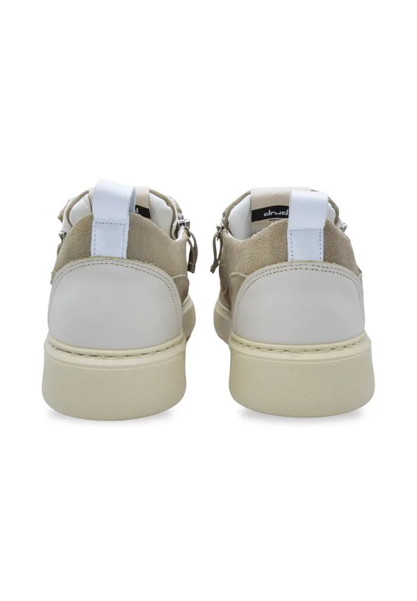Кроссовки easysneakerslaceupzip Drudd Italia, Beige — фото 3
