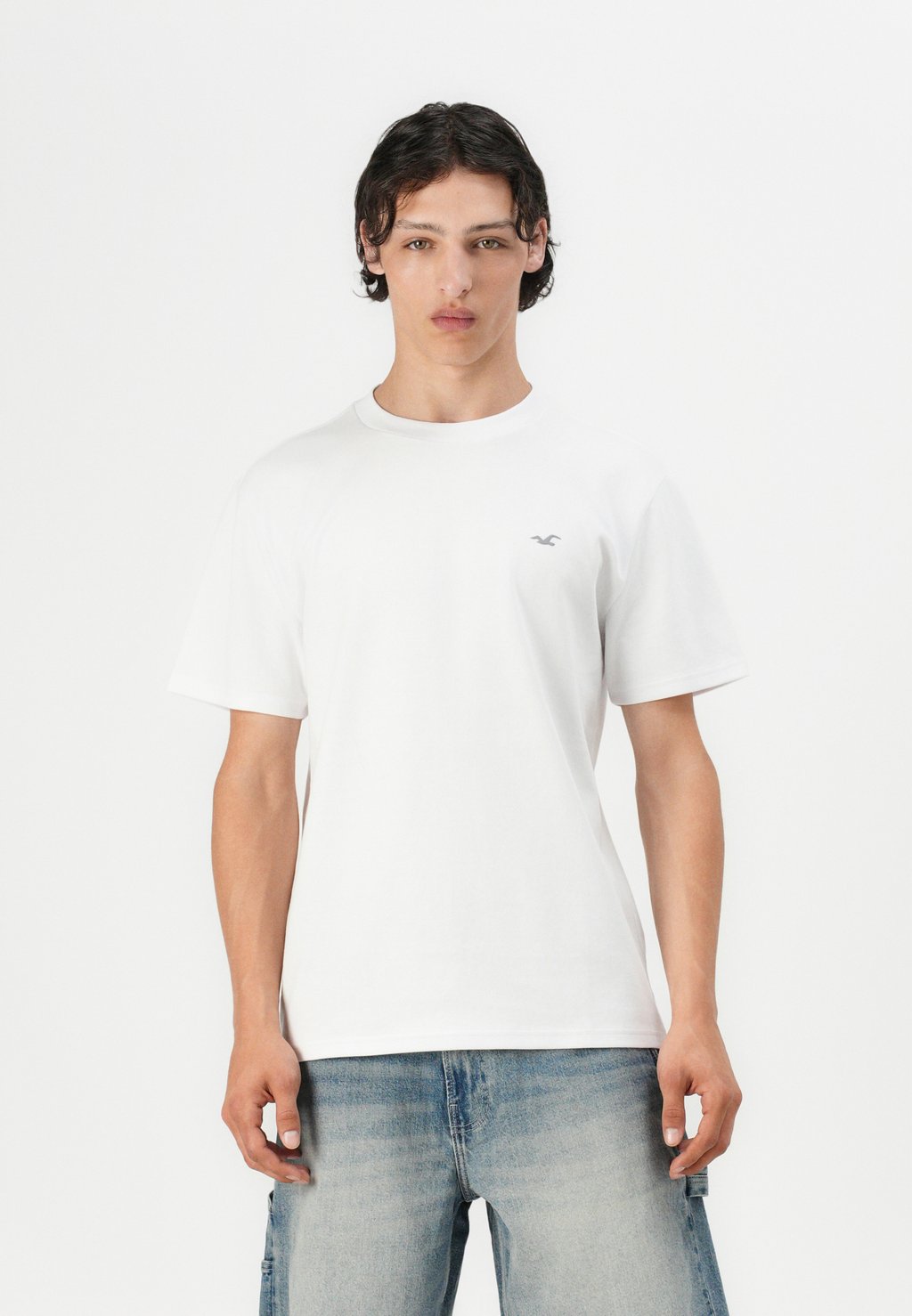 

Базовая футболка COOLING BOXY ELEVATED ICON Hollister Co., белый