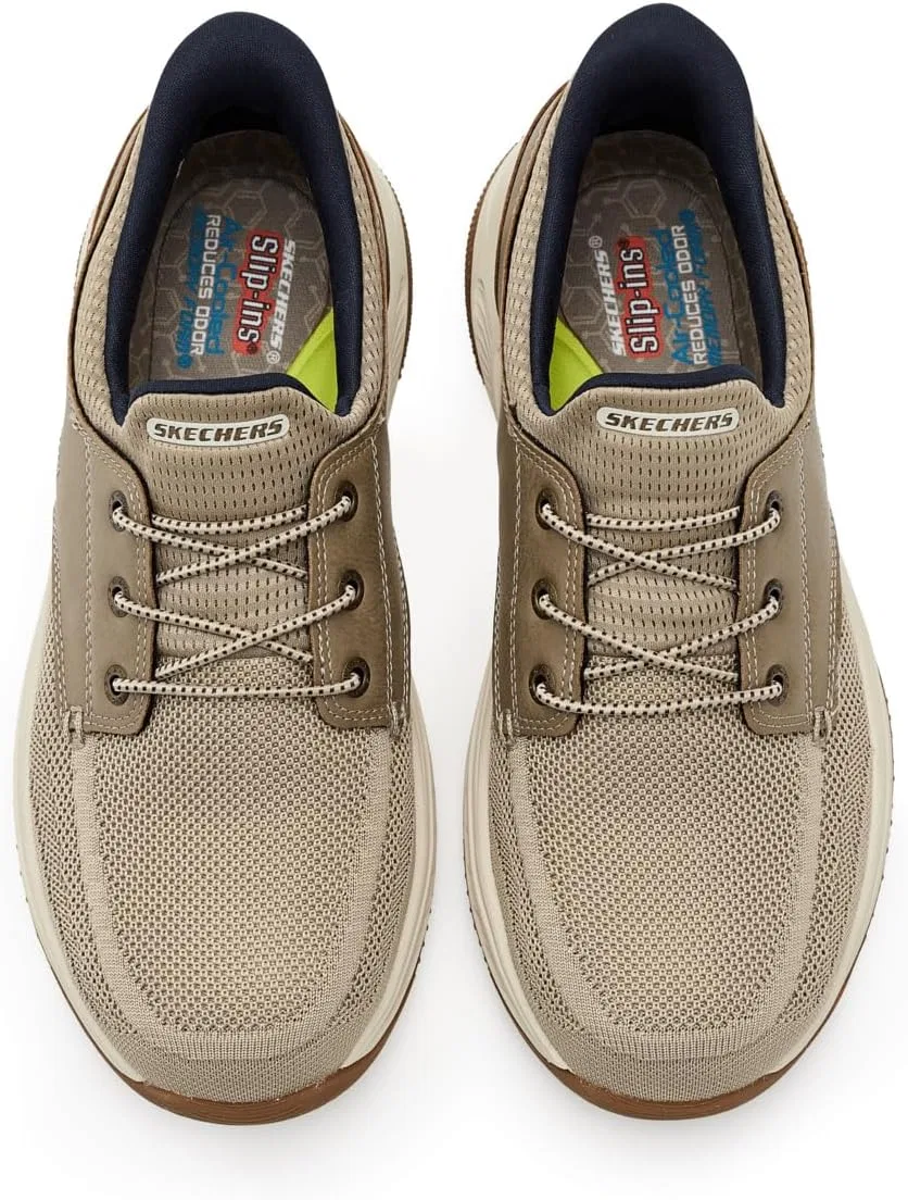 Мужские кроссовки Skechers Meroe-Alden, Taupe — фото 2