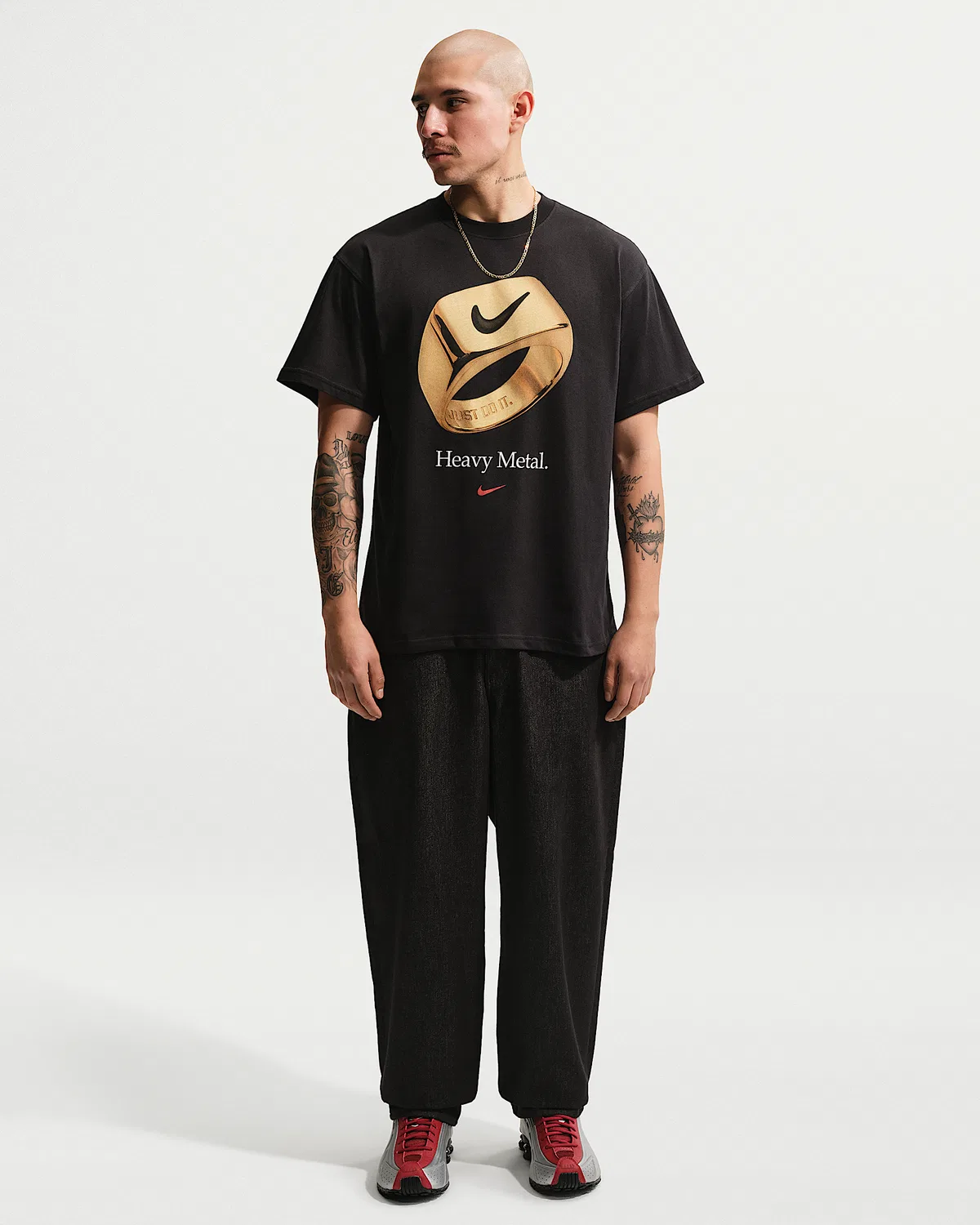 Мужская футболка Nike Sportswear, Black — фото 4