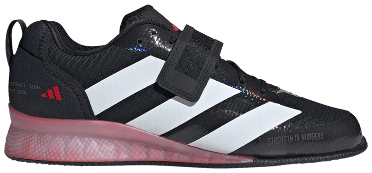 

Кроссовки adidas Adipower Weightlifting 3 'Black White Pure Ruby', черный