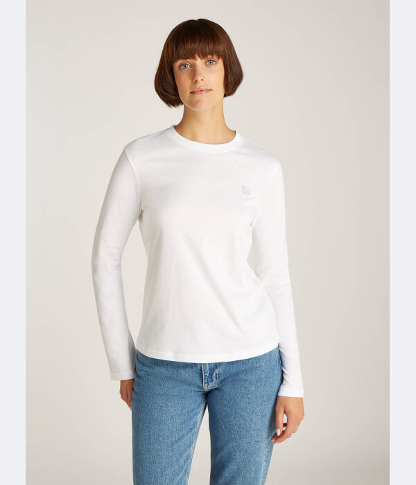 

Блузка Calvin Klein Jeans Regular Fit, белый