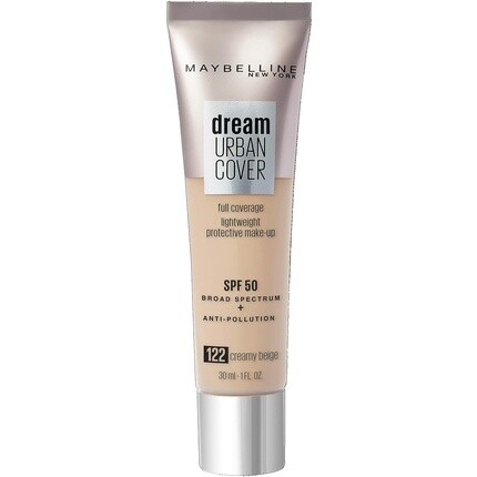 

Тональный крем Maybelline Dream Urban Cover Foundation Spf50 122 Creamy Beige, 30 мл Maybelline New York