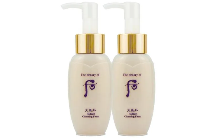 The History Of Whoo Golden Mountain Ginseng Brightening Serum 50mlx2