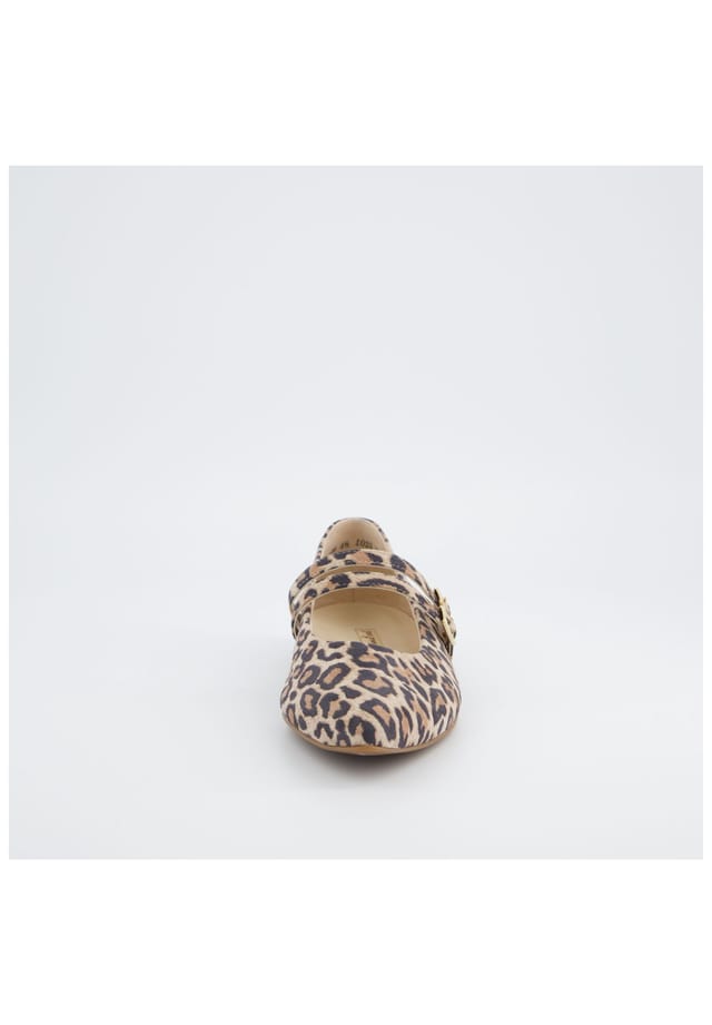 Кожаные балетки Paul Green, цвет leopard — фото 3