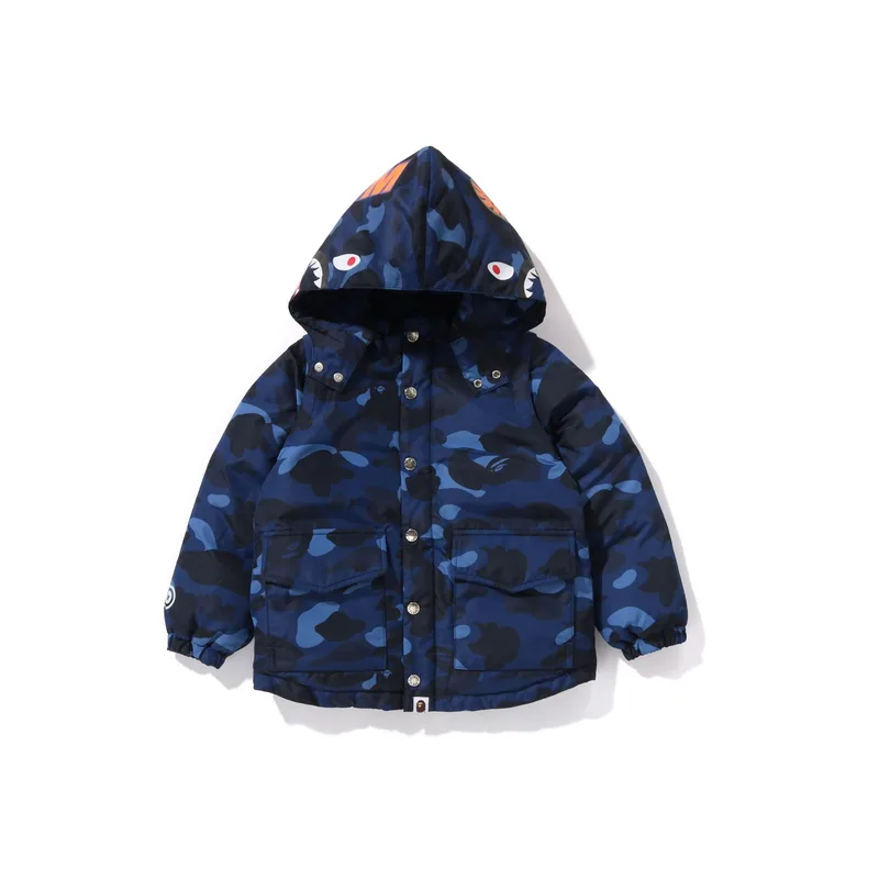 Детская зимняя куртка FW24 A BATHING APE, Dark Blue NYX