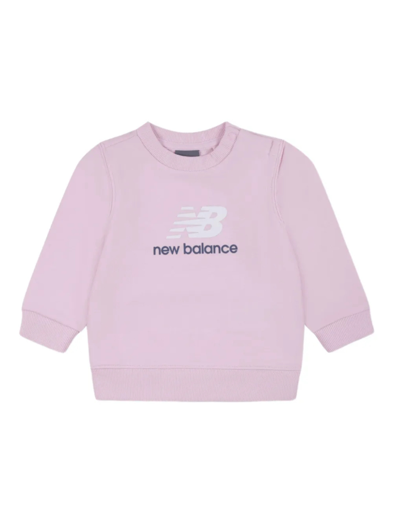 

Толстовка с логотипом New Balance Kids, розовый