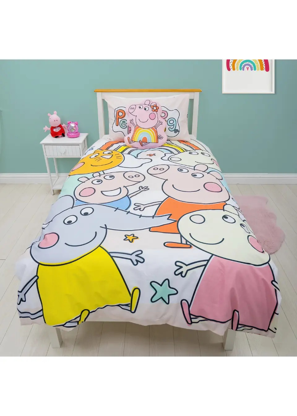 

Комплект пододеяльников с игривой панелью Peppa Pig