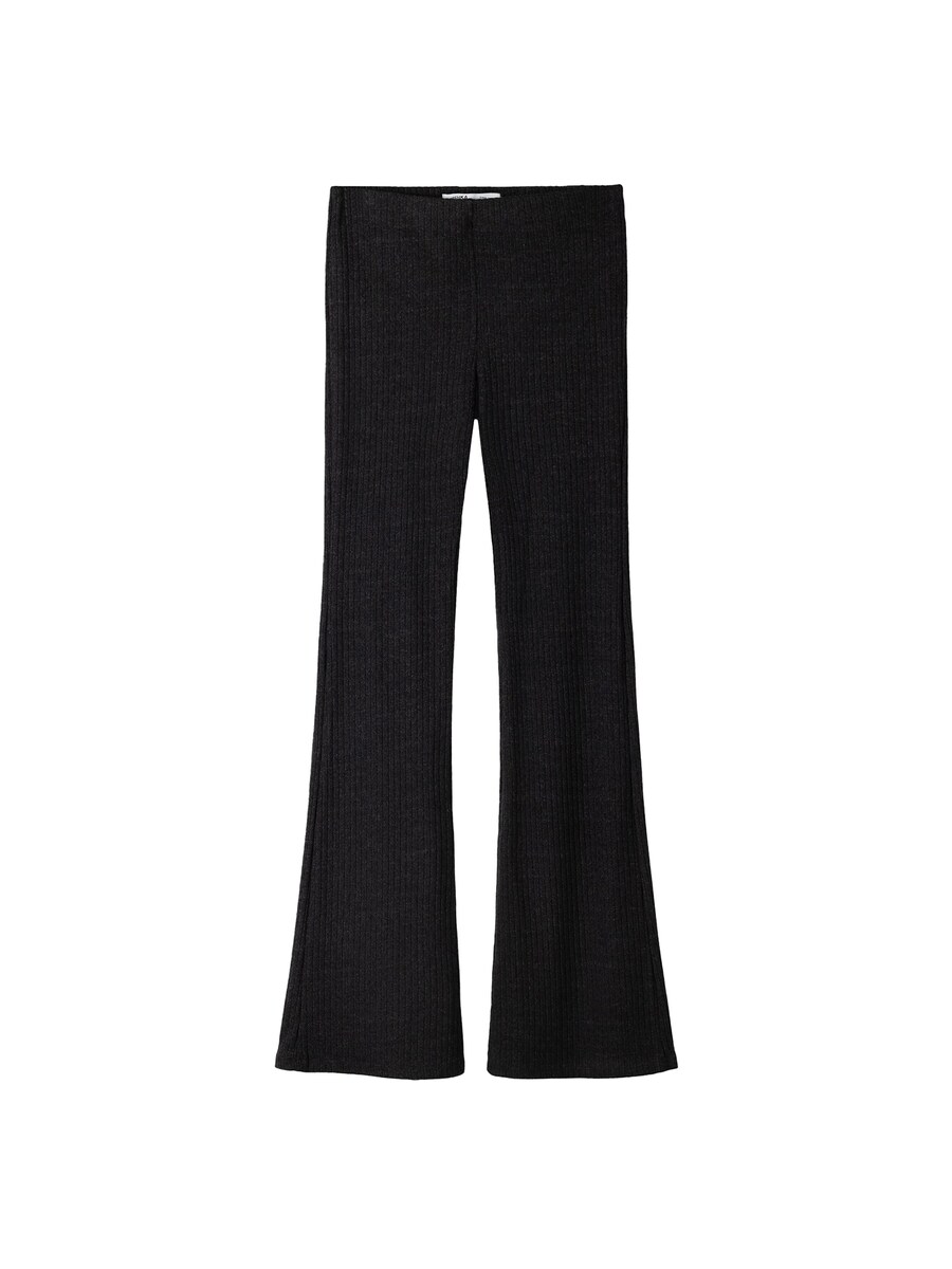

Тканевые брюки Bershka Flared Pants, антрацит