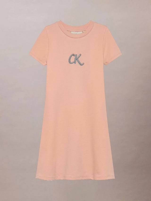 

Детское платье с короткими рукавами из хлопковой смеси Calvin Klein, Spanish Villa