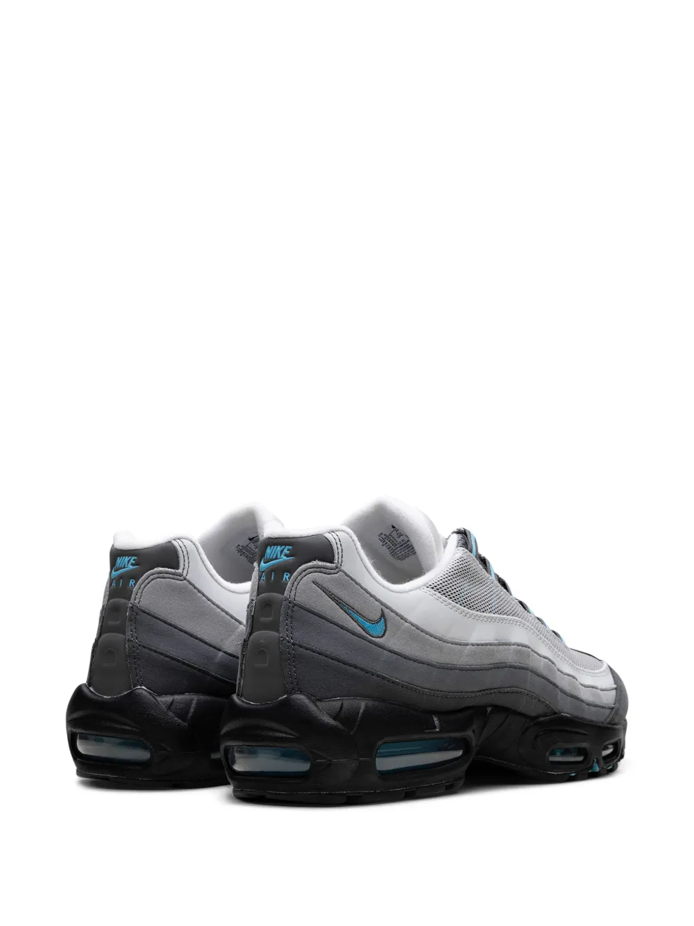 Кроссовки Air Max 95 Baltic Blue Nike, серый — фото 3
