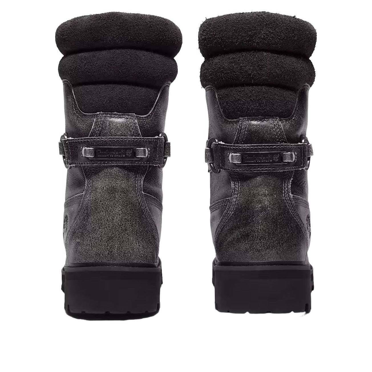 Водонепроницаемые ботинки Timberland Downpour Super Boot, темно-серый, из натуральной кожи — фото 4