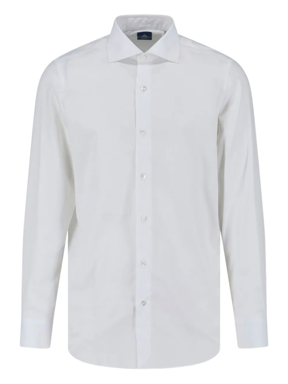 

Рубашка Milano на пуговицах Finamore 1925 Napoli, белый