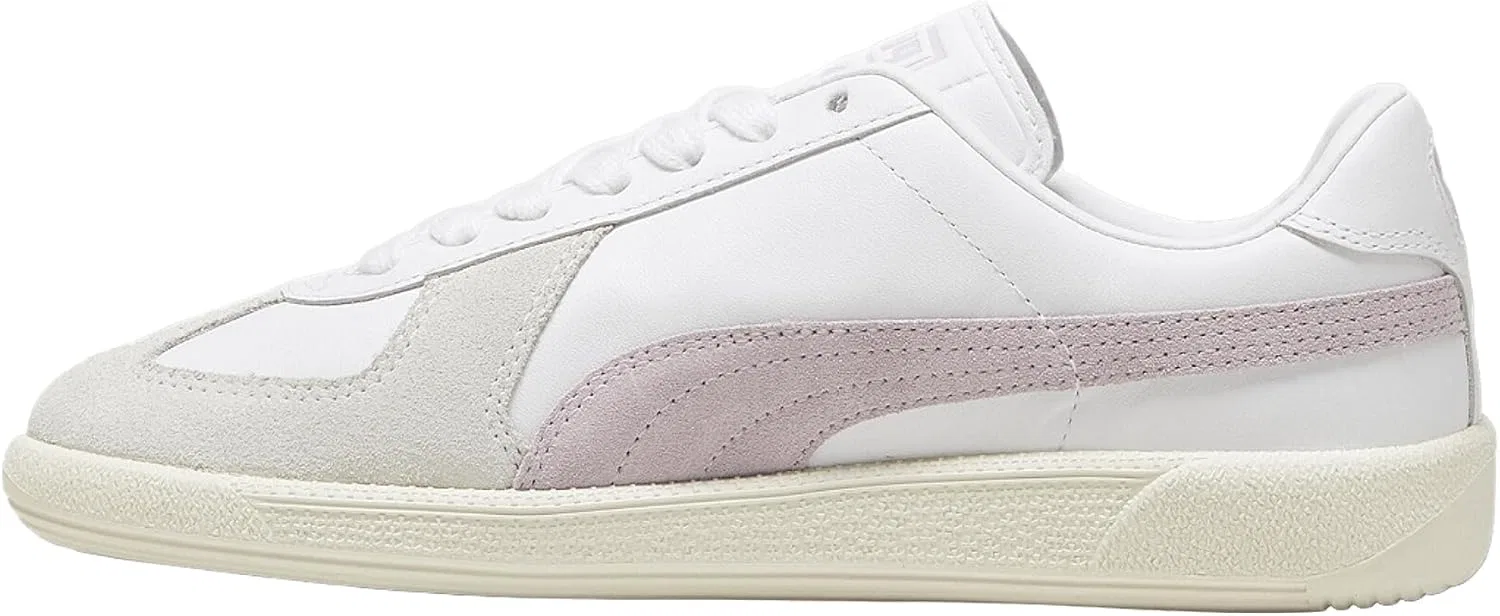 Кроссовки PUMA Army Trainer Weiß weissgraulila, Beige — фото 2