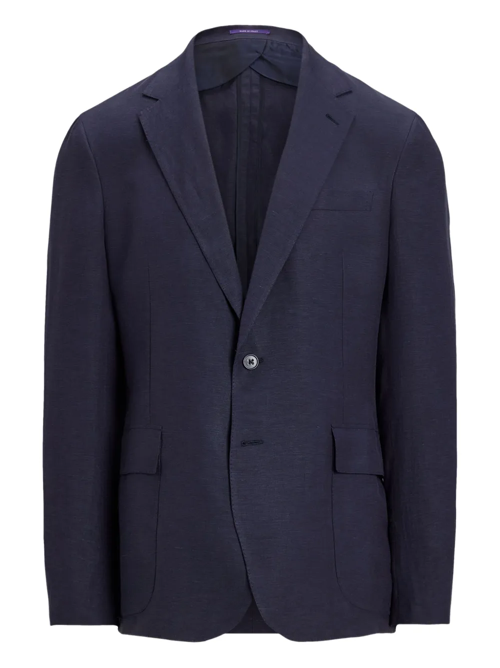 

Однобортный пиджак Ralph Lauren Purple Label, синий