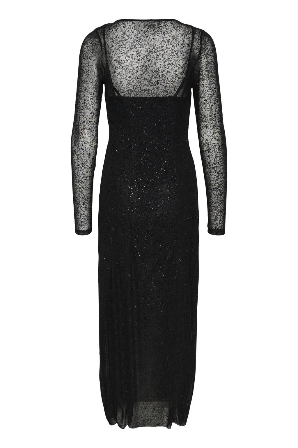

Платье макси GLIMMA DRESS Gestuz, черный металлик
