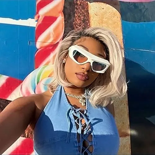 

Солнцезащитные очки с плоской верхней частью для женщин, солнцезащитные очки для мужчин с толстыми широкими дужками, зеркальные, винтажные панк-очки MTZJH, C4