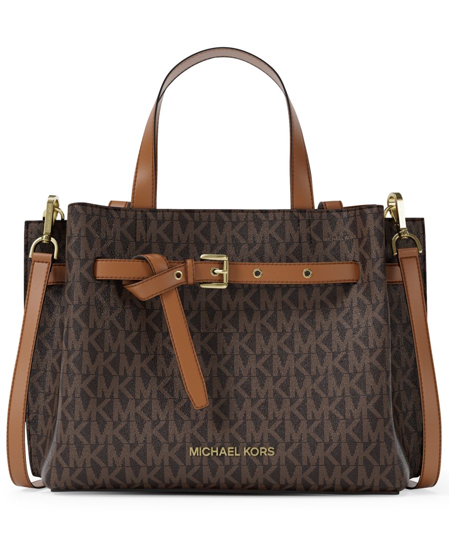 

Сумка-мессенджер Emilia Small Michael Kors, Brown/acorn