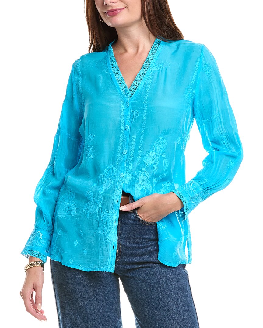 

Джонни Вас Де Врис Туника Johnny Was, синий