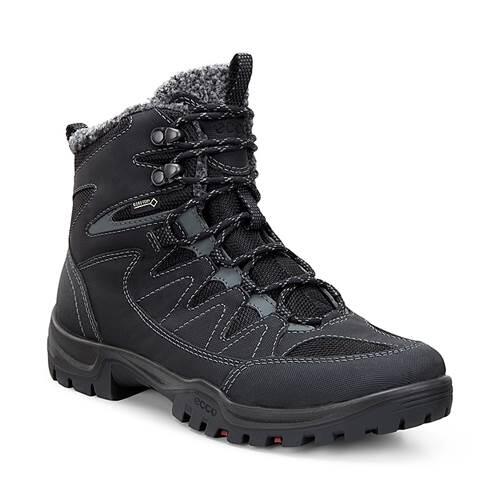 Ботинки ecco Xpedition черные Gore-Tex женские 811173