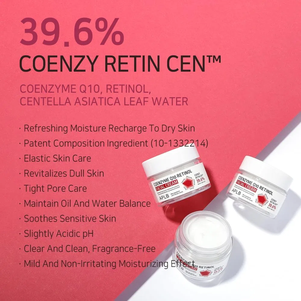 Крем для лица Aplb — Дневной Coenzyme Q10 Retinol, 55 мл — фото 3