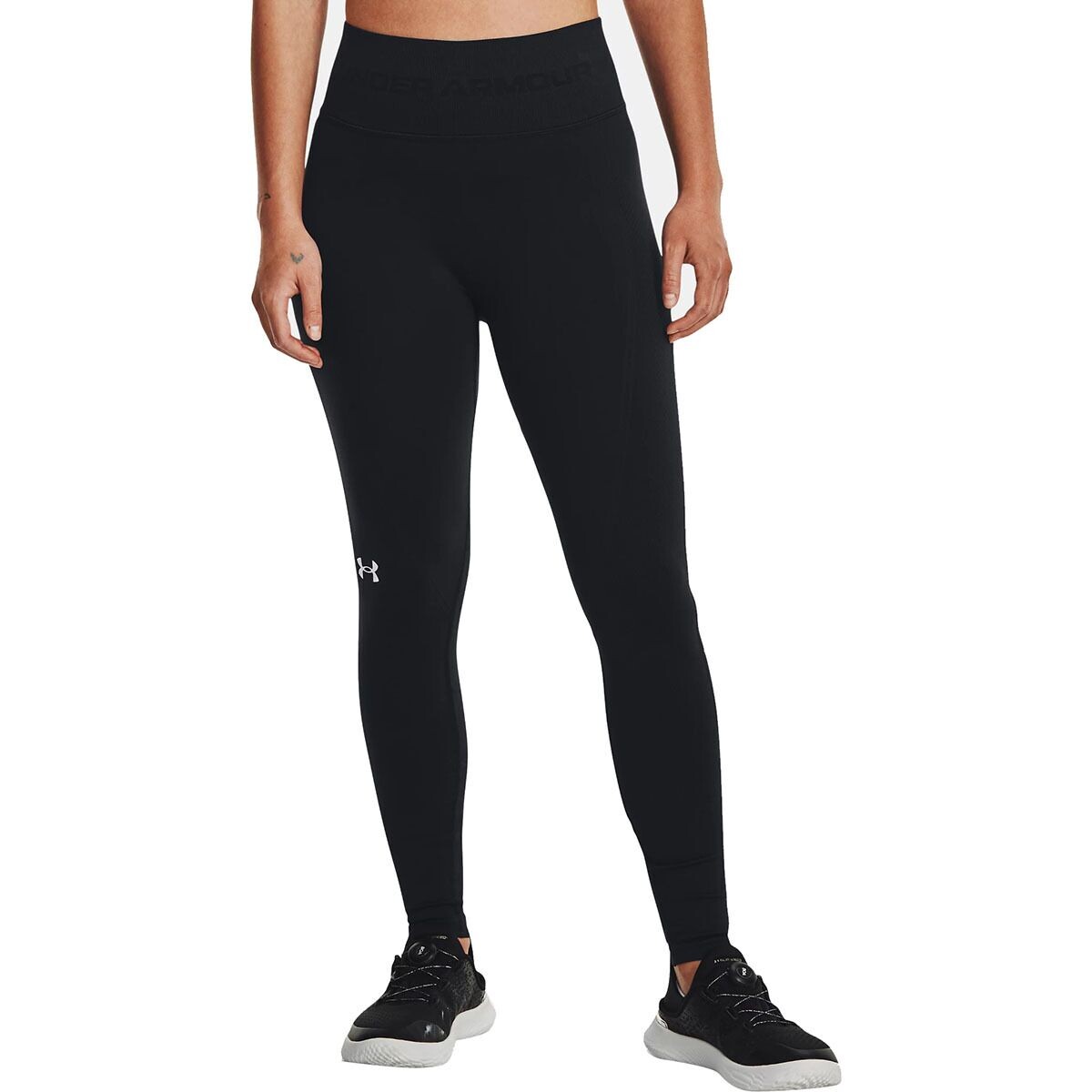 

Бесшовные леггинсы со шлейфом Under Armour, черный