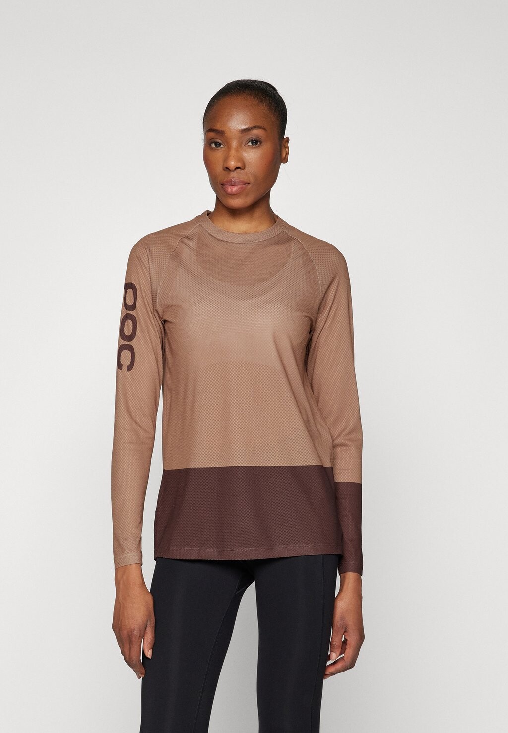 

Рубашка с длинным рукавом PURE POC, цвет jasper brown/axinite brown