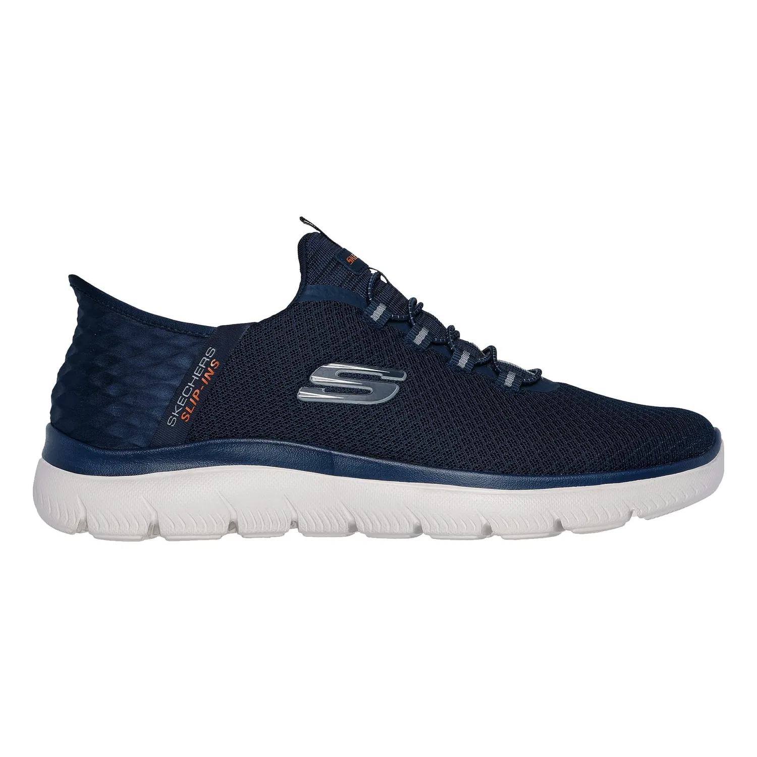 Кроссовки низкие с мемори-пеной Skechers, темно-синий — фото 2