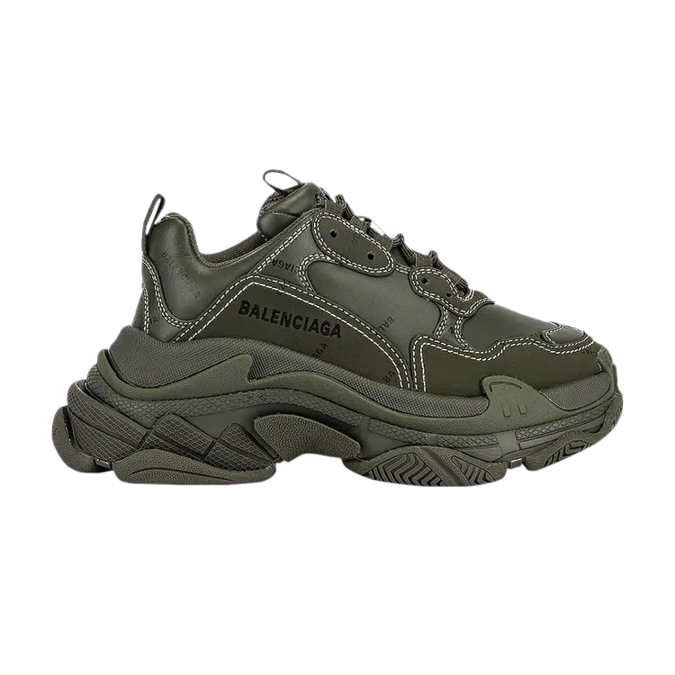 Кроссовки Balenciaga Wmns Triple S Sneaker, зеленый